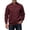 Wine, variant on Mens Zip Up Sweatshirt Lightweight Fleece Jacket Casual Sweaters Soft Full Zip Light Fleece Lining Fall Winter Spring Jacket