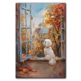 thumbnail image 3 of Canvas Wall Art for Living Room - Bernese Mountain Dog Poster Print Vintage Home Decor Pets Oil Painting Autumn Room Decor, 3 of 6