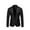 Black, variant on Lolmot Men's Fashion England Solid Color Casual Single Breasted Blazer Retro Slim Fit Party/Formal/Wedding Business Suit Jacket