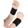 thumbnail image 1 of wonima44 MAVIS LAVEN 1 Pair Tourmaline Magnetic Massage Wrist Strap Carpal Tunnel Arthritis Wrist Support Self-heating Wrist Brace Support Protector, 1 of 1
