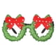 thumbnail image 1 of Decoración para fiesta de Navidad Kearding Gafas decorativas novedosas Adorno navideño Multicolor, 1 of 6