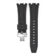 thumbnail image 1 of For Audemars Piguet Royal Oak 15500/15400 Silver Butterfly Clasp Strap 26MMl20241206.43, 1 of 2