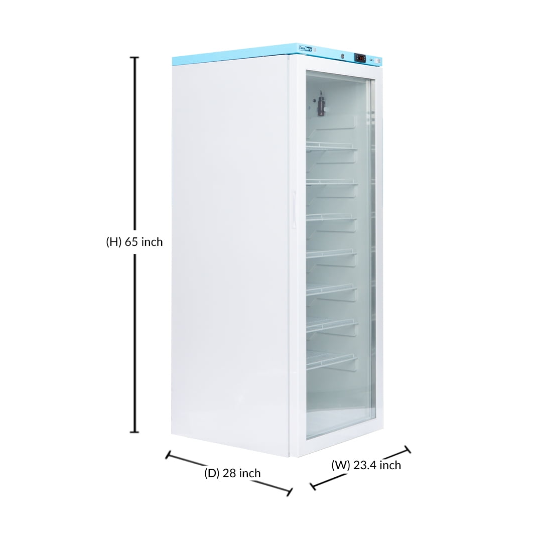 Conserv 12.7cu.ft. Commercial Refrigerator with Glass Door and Temperature Alarm