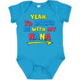 thumbnail image 3 of Inktastic Yeah I'd Rather Be with My Nana in Red Yellow and Blue Boys or Girls Baby Bodysuit, 3 of 5