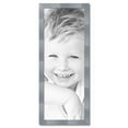 thumbnail image 2 of ArtToFrames 17x46 inch Light Silver Picture Frame, Silver 17" x 46" Wood Poster Frame (WOM-4827) 1234, 2 of 7