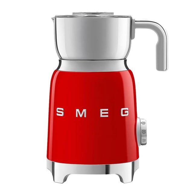 Espumador de leche SMEG de 600 ml Rojo