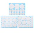 thumbnail image 1 of 3 Packs Xmas Snowflake Sticker Creative Wall Stickers Xmas Wall Decal for Home, 1 of 3