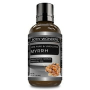 Body Wonders 100% Pure Myrrh Essential Oil - 1 fl oz, Therapeutic Grade Oil - Ideal for Aromatherapy