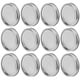 thumbnail image 5 of Tapa de contenedor de tarro, tapa de tarro dividida de acero inoxidable de 12 piezas, diseño aerodinámico, 5 of 8
