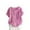 Pink#linen beach shirt women, variant on LMKIHUSA Summer Linen Tops Bohemian Floral Print Soft Blouses Crew Neck Button Up Tops Short Sleeve Casual Fashion 2025 Tees Pink,XXXXXL