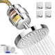 thumbnail image 1 of 20 Etapas Filtro de Agua Para Regadera, Cabezal de Ducha de 6" con 2 Cartuchos Filtro de Ducha, Regaderas para Baño de Lluvia de Alta Presión para Agua Dura, Elimina el Cloro y Sustancias Nocivas, 1 of 8