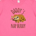 thumbnail image 4 of Inktastic Daddys Nap Buddy Sloth Boys or Girls Baby T-Shirt, 4 of 5