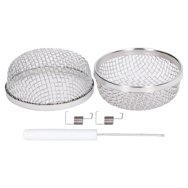 Pantalla De Ventilación Para Horno RV, 2 Piezas, Cubierta De Ventilación Para Calentador De Agua Para RV, Malla De Cubierta De Ventilación Para Horno RV De Acero Inoxidable De 2,8 Pulgadas