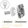 thumbnail image 2 of 4 Pieces Set Drawer Pulls Handle Square Wardrobe Cabinet Knobs with Stainless Steel Screws Furniture Kitchen Decor, 2 of 5