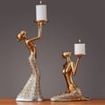 thumbnail image 7 of A Pair of Creative Candlesticks Ornaments Modern Simple Candle Holder Dining Table Home Decoration Ornaments, 7 of 7