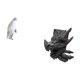 thumbnail image 5 of Escultura de pingüino,Escultura de pingüino para decoración nórdica del hogar,Figura de mesa,Estantes de sujetalibros Estatua de sujetalibros,Sujetalibros decorativos para libros pesados, 5 of 8