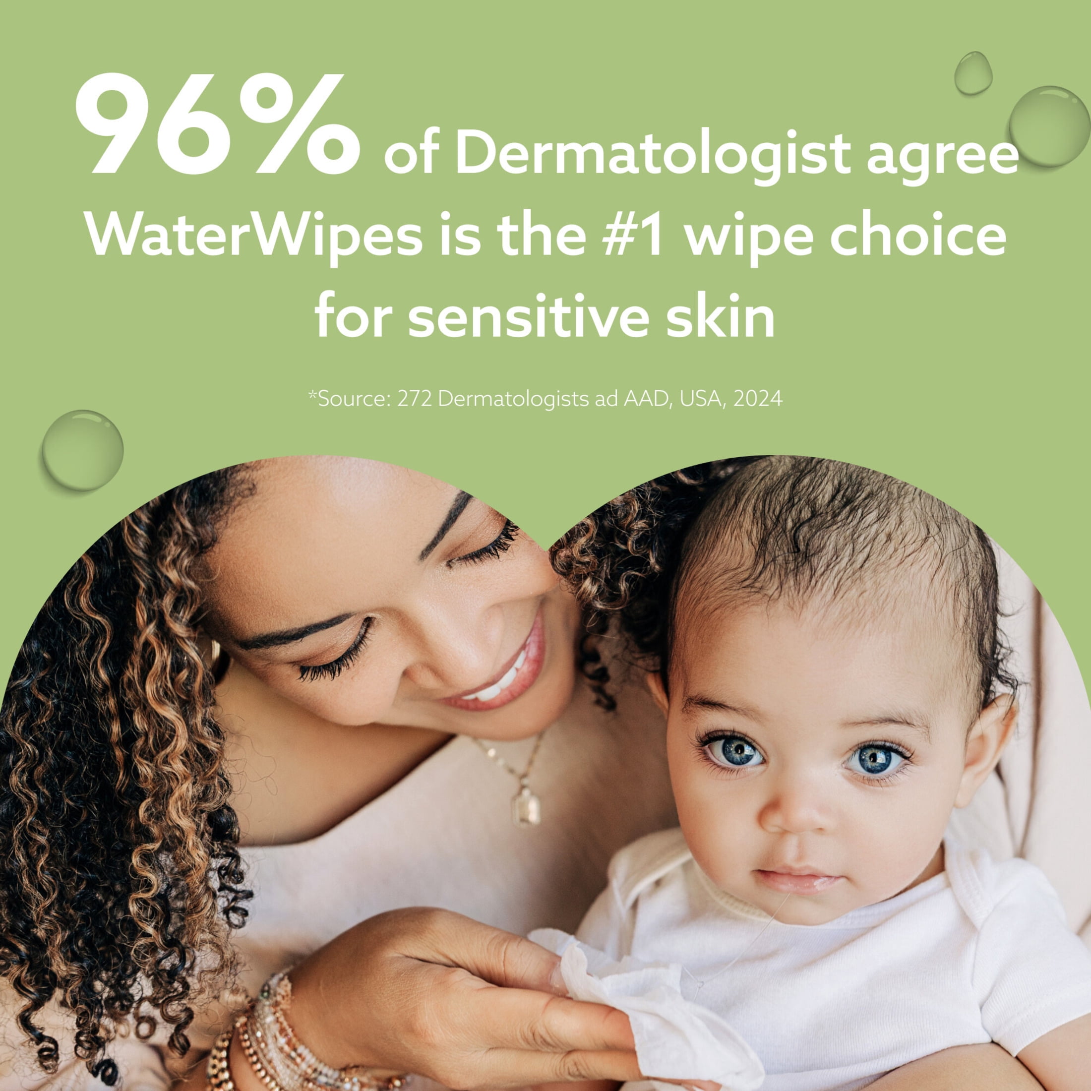 WaterWipes Sensitive Baby & Toddler Wipes, 99.9% Water, Textured Clean, Unscented & Hypoallergenic, 9 Packs (540 Wipes)