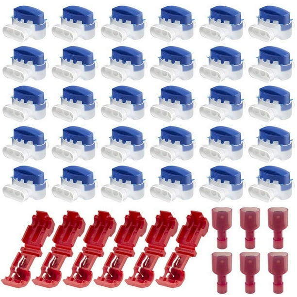 36 conectores de cable para cortacéspedes robóticos, cable conector impermeable relleno de gel.