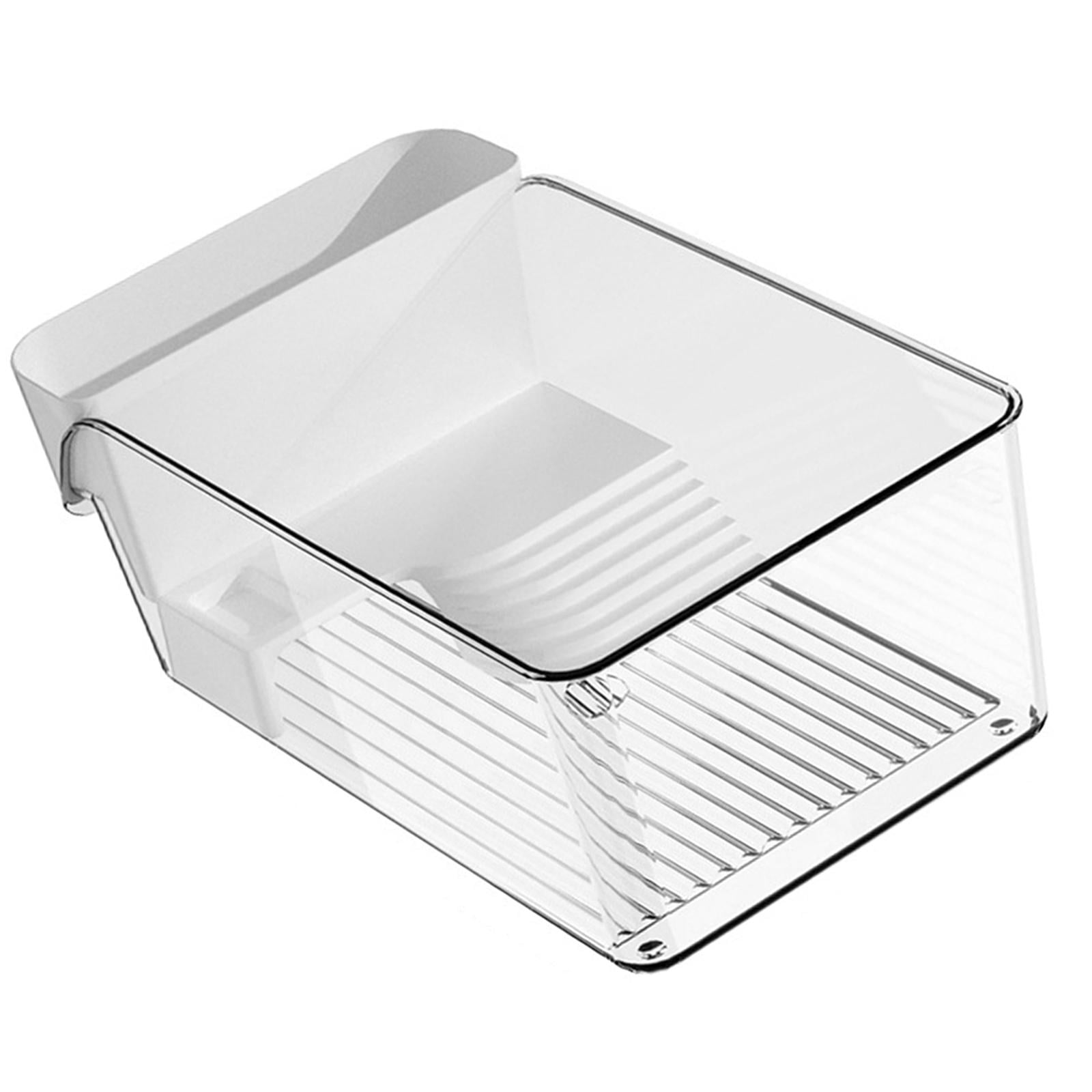 Serenable Small Turtle Tank Enclosure Reptile Habitat for Small Reptiles Crabs Turtles White