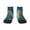 2 Black-2, variant on Cute Angel Winged Rabbit Pattern Quarter Crew Socks,Toe Seamed Ankle Socks,Cotton Cushioned Breathable Athletic Crew Sports Socks