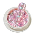 thumbnail image 2 of Cloud Aurora Flakes I - Dreamy Cloud Brocade Mirror Nail Sequins Powder, Fairy Color Highlight Pigment for Nail Art, Nail Powder Easter Mother'S Day Stive Nail, 2 of 4