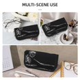 thumbnail image 5 of Haiem Skeleton Playing Xylophone Printed Large Pencil Case, Big Capacity Pencil Pouch Stationery Pen Bag, Storage High Capacity Bag Pouch Holder Box Organizer, Marker Pen Case, 5 of 6