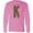 Azalea, variant on Leopard Print Letter K Long Sleeve T-Shirt