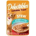 thumbnail image 1 of Hartz Delectables Ragoût Friandise Humide à Lécher pour Chats Thon & Poisson Blanc 40g, 1 of 7