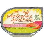 Meow Mix: Salmon & Tuna Cuisine In A Delicate Broth Wholesome Goodness Cat Food, 2.75 oz