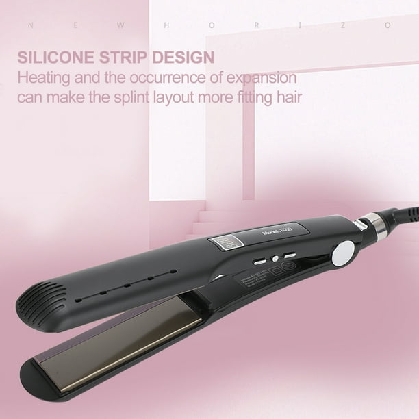 Hair straightener with silicone strips hotsell