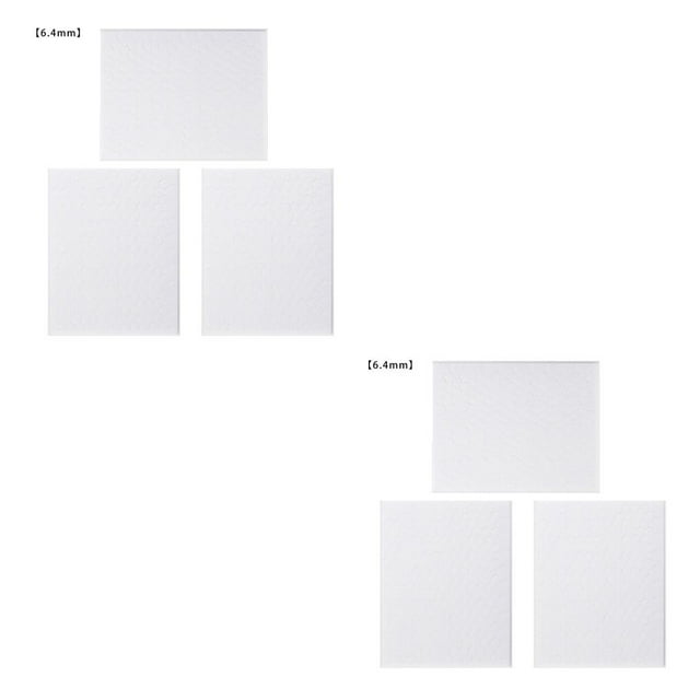 Cinta adhesiva de doble cara Wosthever Paquete de 3 Hojas de esponja adhesiva hexagonal