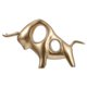 thumbnail image 1 of 1 adorno de toro de resina., 1 of 3
