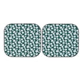 thumbnail image 7 of Goofa Daisies Flowers Pattern 2 Piece Car Windshield Sun Shade Foldable | Front Windshield Shade for Sun, Heat and UV Rays | Sunshade for Car Front Window-Medium, 7 of 7