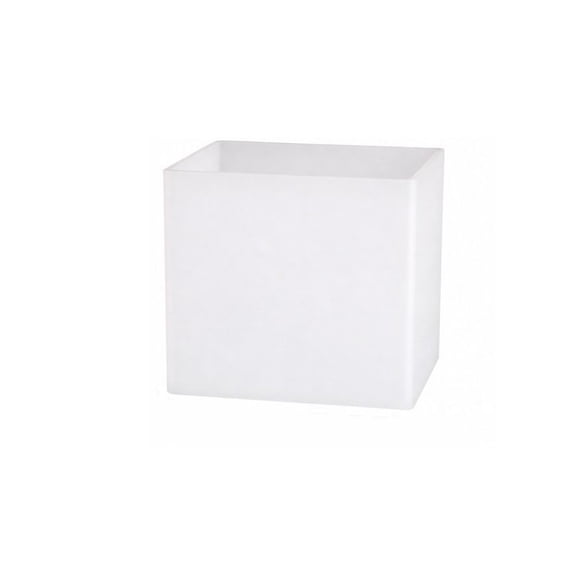 Cube Resin Mold, Silicone Mirror Finish High Transparency Right Angle Flat for DIY Handmade 3D Specimen Ornament Molds 1 Set White S