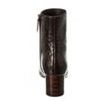 thumbnail image 3 of Michael Kors Collection Gloria Runway Leather Bootie, 39.5, Brown, 3 of 5
