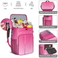 thumbnail image 5 of Travel Cooler Bag - Pink Gradient Leopard Print Camping Beer Cooler Backpack with Bottle Opener- Waterproof Insulated Picnic Backpacks - Cooler Bag for Beach, 5 of 6