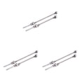 thumbnail image 4 of Pinchos de bicicleta Greeniant ZTTO Universal 100mm/135mm Plata 3piezas, 4 of 6