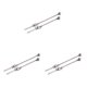 thumbnail image 1 of Pinchos de bicicleta Soidarity ZTTO Universal de liberación rápida 100mm/135mm Plata 3piezas, 1 of 6