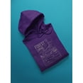 thumbnail image 3 of Forest Camping Nature Lineart Hoodie Women -Image by Shutterstock, Female x-Large, 3 of 4