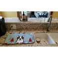 thumbnail image 2 of Carolines Treasures BB1699DDM Winter Holiday Boston Terrier Dish Drying Mat 14 x 21" multicolor, 2 of 7