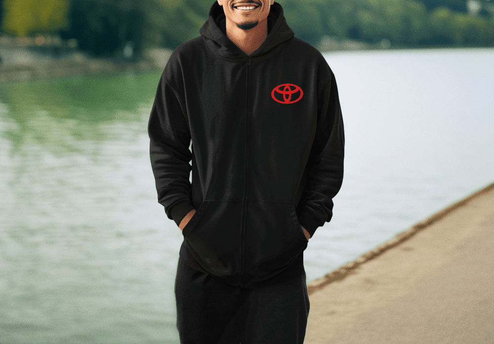 Toyota FJ Cruiser Zip-Up Hoodie-Leading the Pack