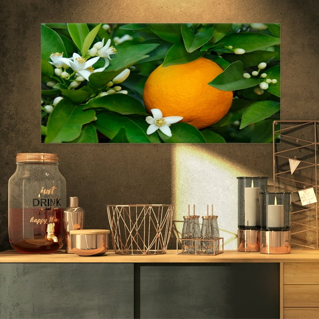 Orange Blossom - Impression sur Toile Portrait