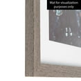 thumbnail image 5 of ArtToFrames 8x11 inch Distressed Gray Picture Frame, Gray Wood Poster Frame (4479), 5 of 8