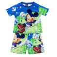 thumbnail image 1 of Disney 2021 nuevos conjuntos para niños Mickey Mouse ropa de manga corta para niños verano dibujos animados pijamas para niños trajes moda Casual 3-8Y3T Gao Jinjia LED, 1 of 2