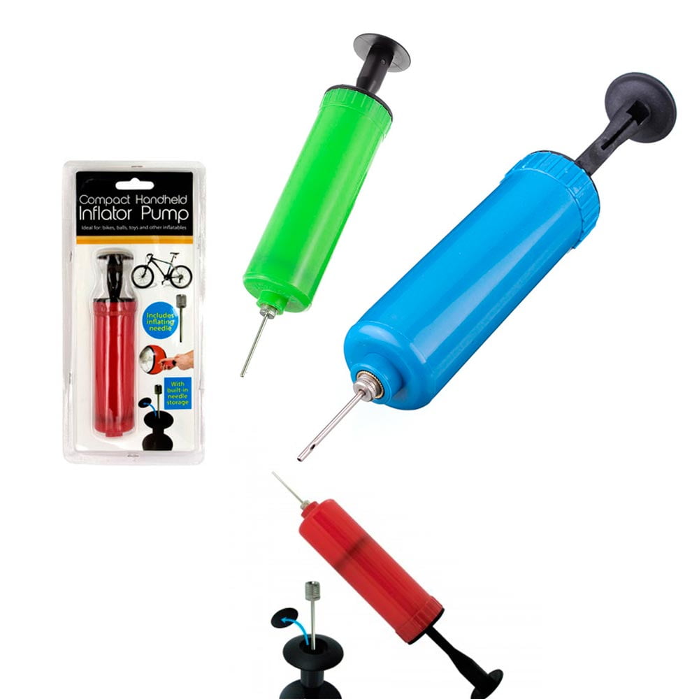 AllTopBargains 6 Handheld Air Pump Hand Inflator Needle Footbal