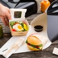 thumbnail image 3 of Ingenero Black Paper Large Lunch and Cake Box - 9" x 9" x 4 3/4" - 100 count box, 3 of 3