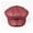 B-red(pu Leather Style 2), variant on Women's Solid Color Newsboy Hat, Retro Cabbie Visor Cap with Beret Style, Breathable Cotton Adjustable Ivy Gatsby Gift