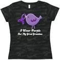 thumbnail image 3 of Inktastic Alzheimer's Awareness Great Grandma Women's T-Shirt, 3 of 5
