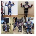 thumbnail image 4 of Disfraz de Optimus Prime, disfraz de Transformers musculoso para niño, mono acolchado de personaje, 4 of 4