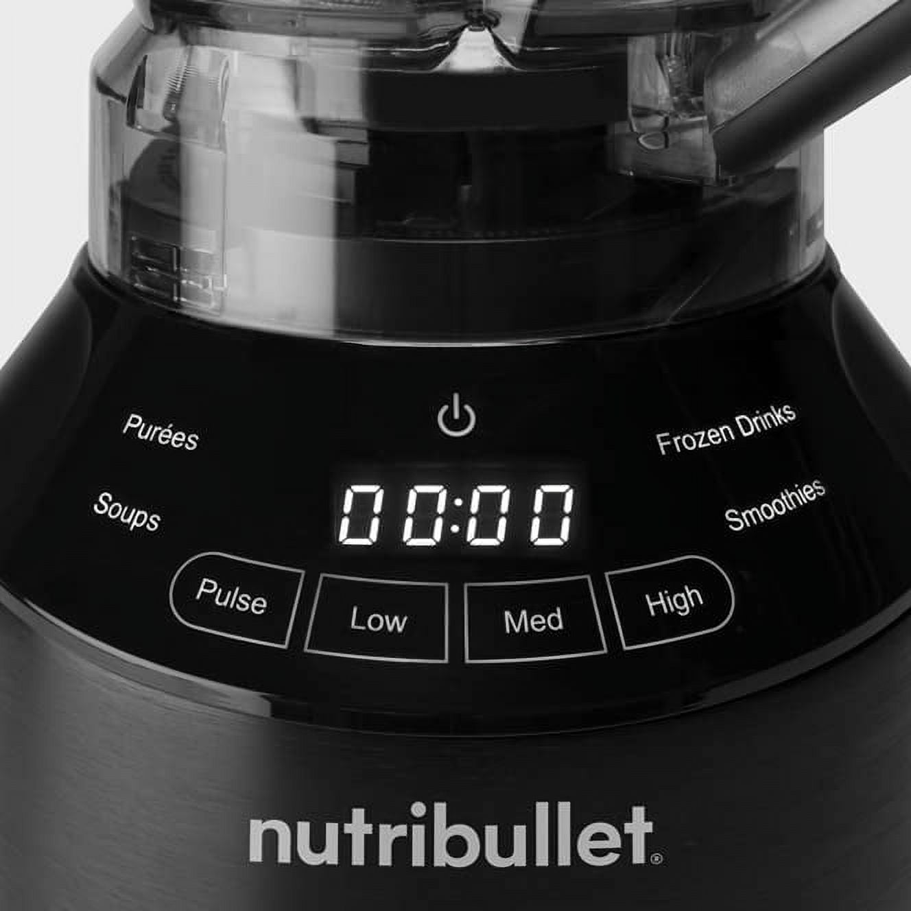 nutribullet 1400 W 56 oz 3-Speed Blender, Black